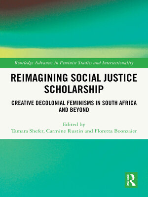 cover image of Reimagining Social Justice Scholarship
